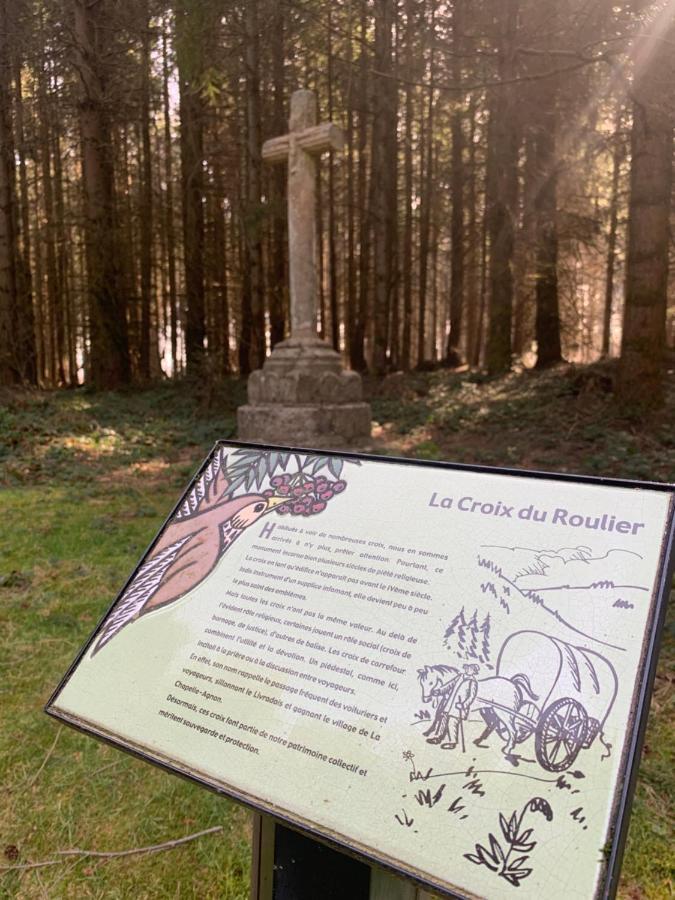 Gite " Oree Des Bois" Vertolaye Dış mekan fotoğraf